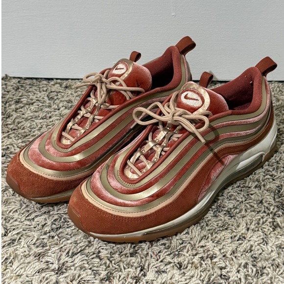Nike Shoes - Nike Air Max 97 LX Velvet Dusty Peach Bio Beige AH6805-200 Womens 10